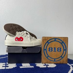 Converse x CDG Comme Des Garcon Chuck 70 Ox Play Size 8 Women 6 Men